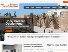 Tablet Screenshot of palazzodesdemona.com